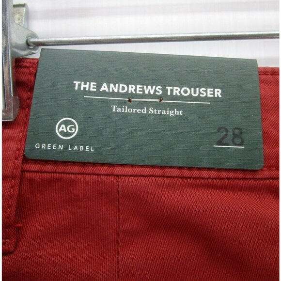 AG Adriano Goldschmied Pants 28 Andrews Tailored Trouser $168 28X32 NEW - Picture 10 of 13